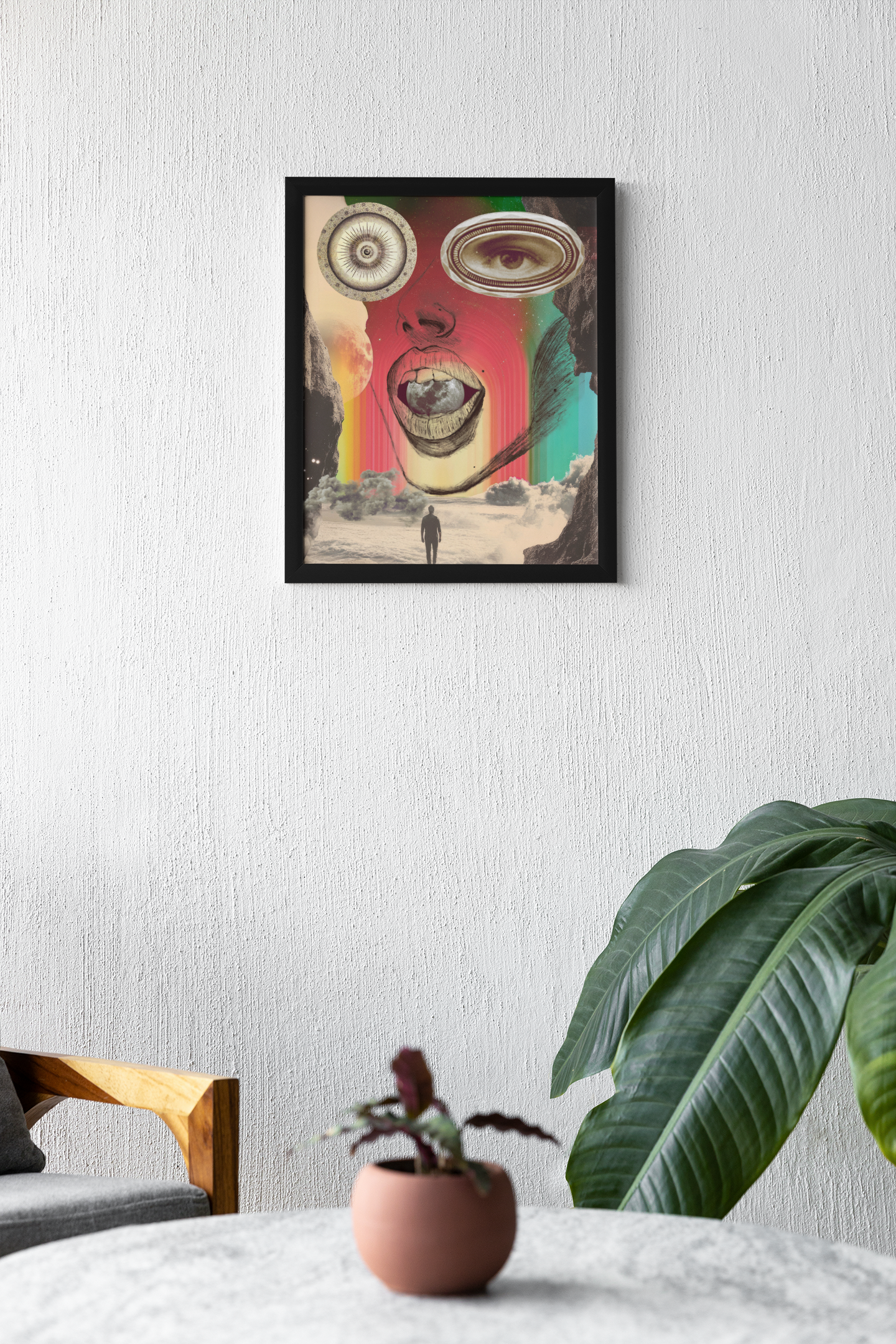 ALBEDO VISION | Enhanced Matte Paper Framed Poster