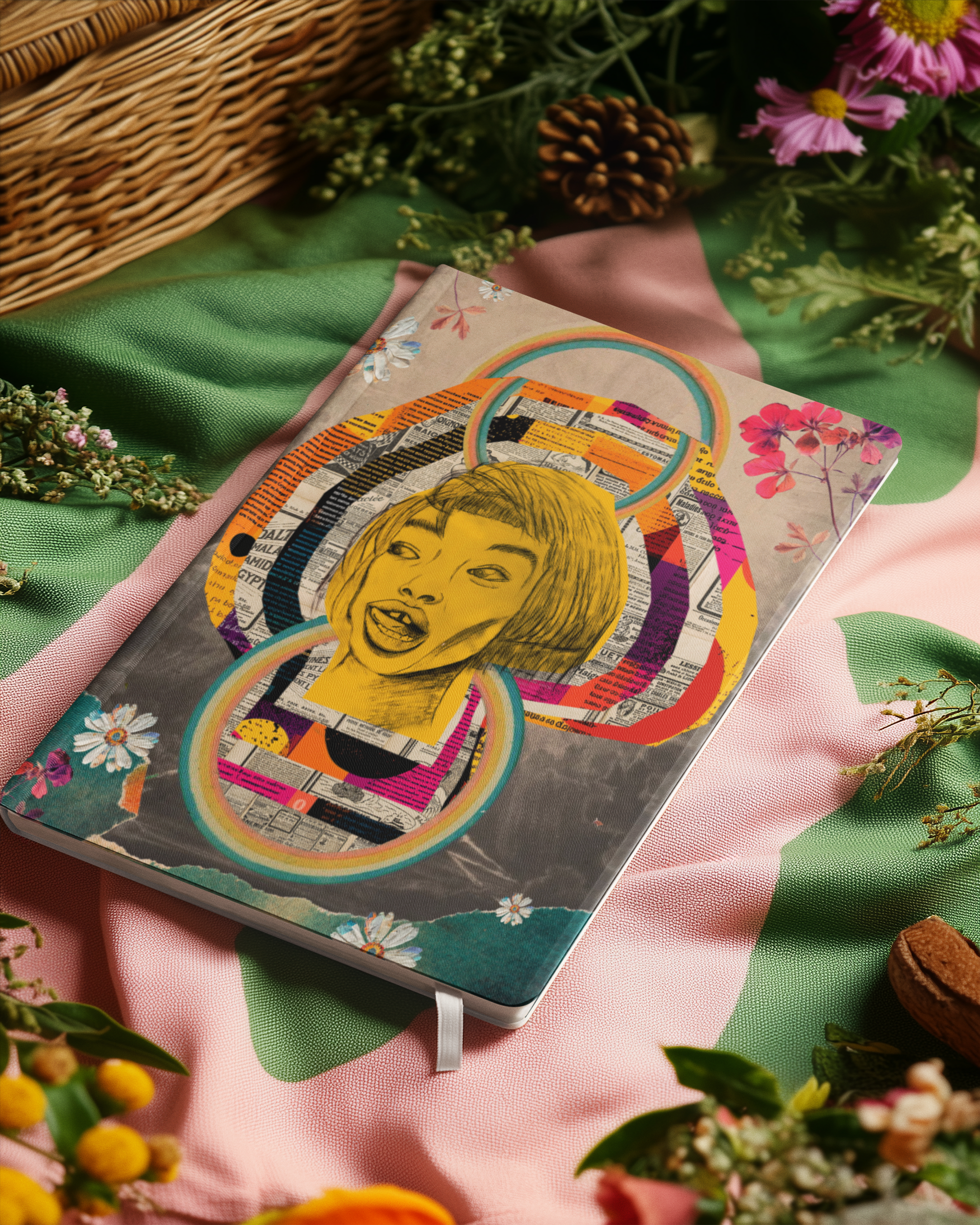 BLOSSOM RIOT | Journal, Notebook, Diary Hardcover Matte