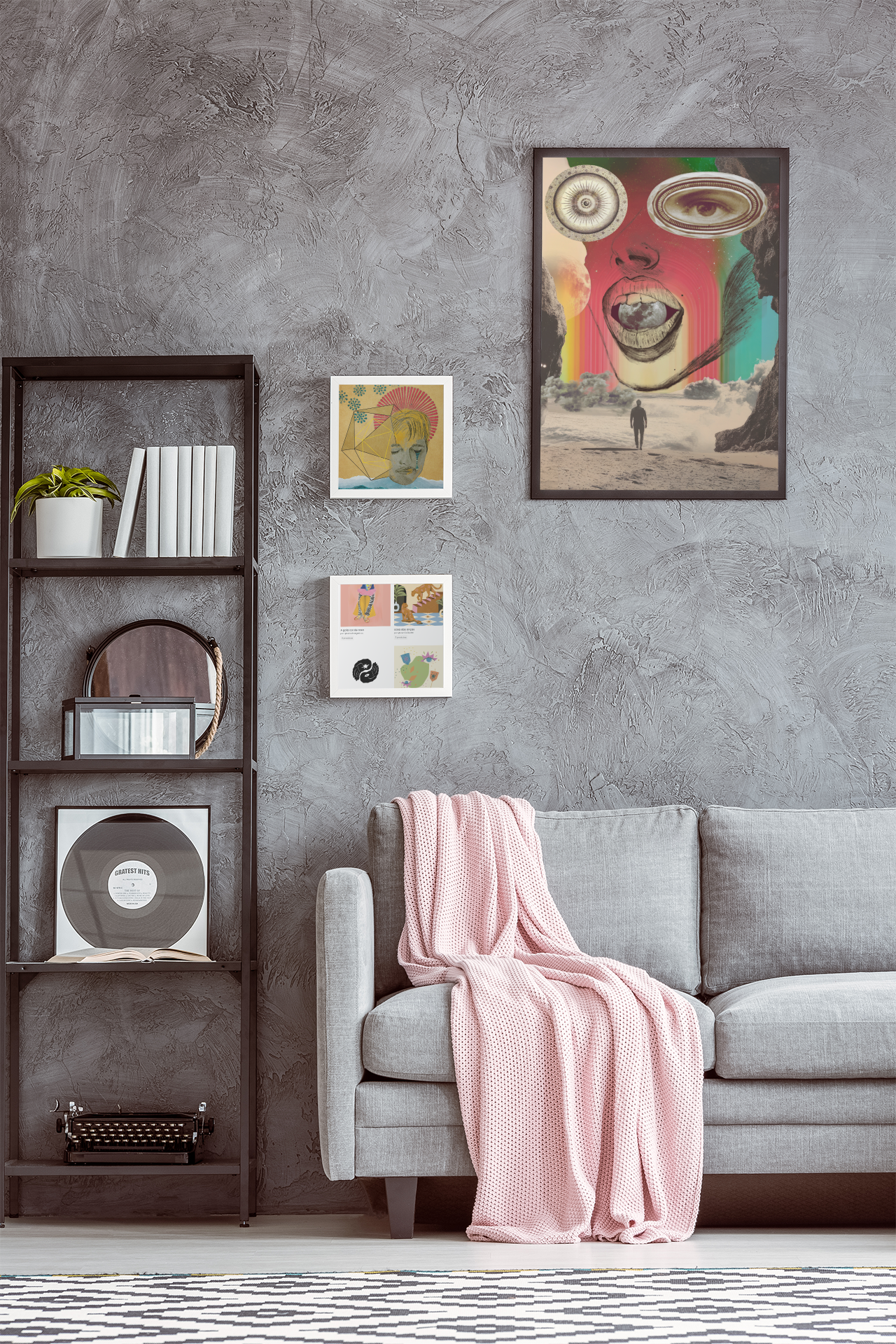 ALBEDO VISION | Enhanced Matte Paper Framed Poster