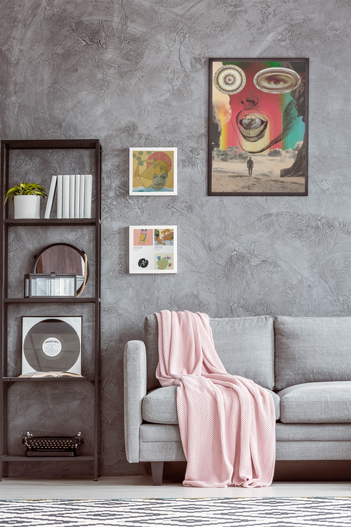 ALBEDO VISION | Enhanced Matte Paper Framed Poster