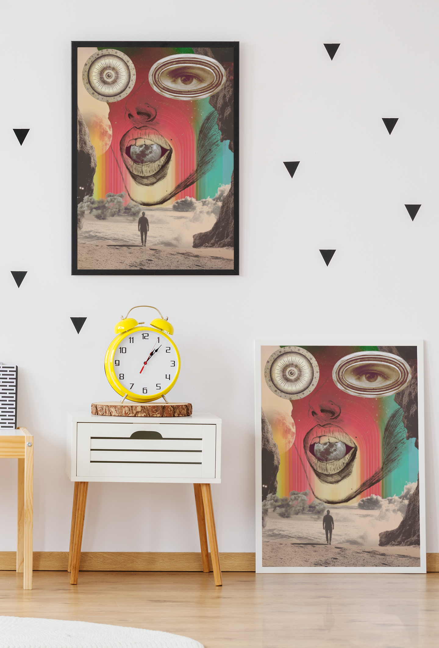 ALBEDO VISION | Enhanced Matte Paper Framed Poster